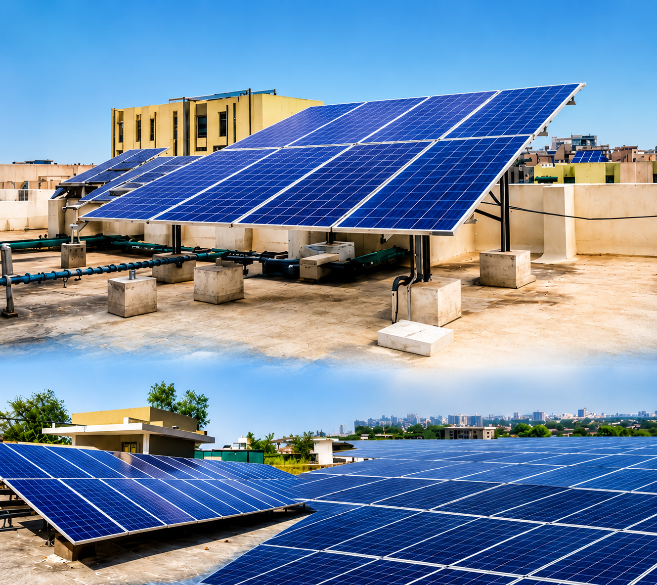 Commercial Rooftop Solar PV System